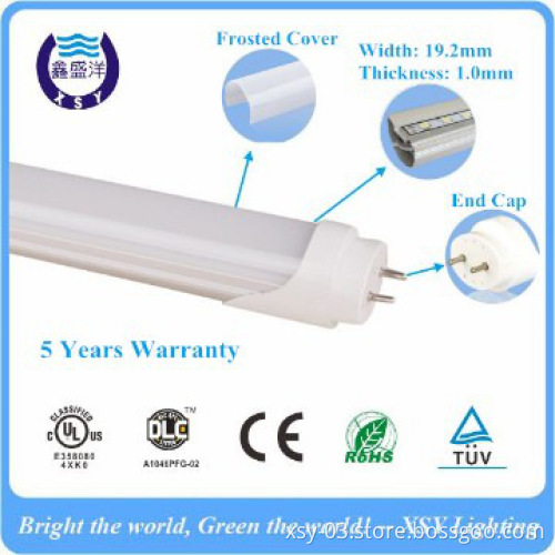 20W T8 LED retrofit tube 2000lm, TUV/UL/DLC approved